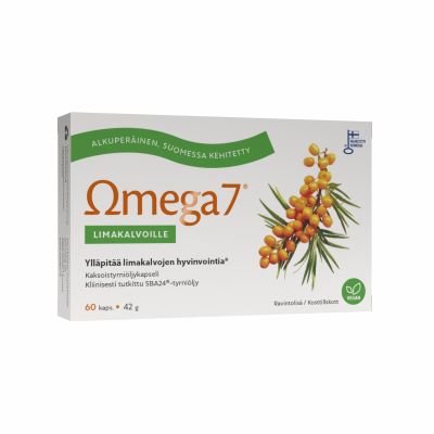 Omega7 Kaksoistyrniöljy FIN 60 kaps